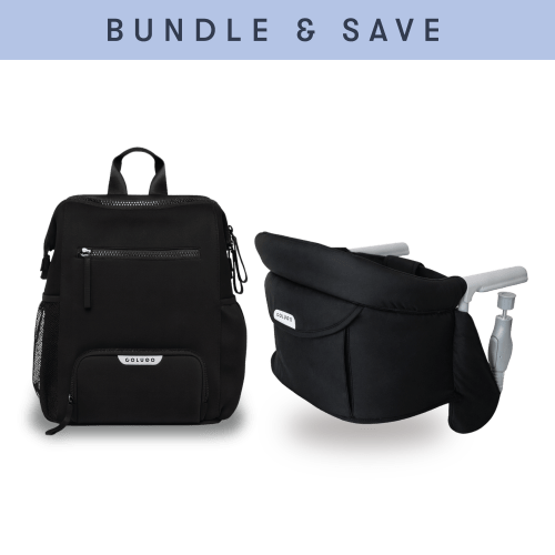 Neoprene Backpack & The Clip on High Chair Bundle