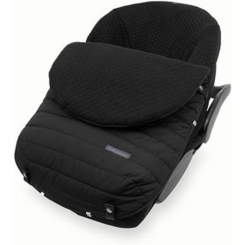 Little Unicorn Infant Car Seat Footmuff | Weather Resistant Bunting Bag | Universal Fit for Baby Car Seat & Travel System | Open Back Design | Non-Slip Backing | Easy Magnetic Closures | Machine Wash