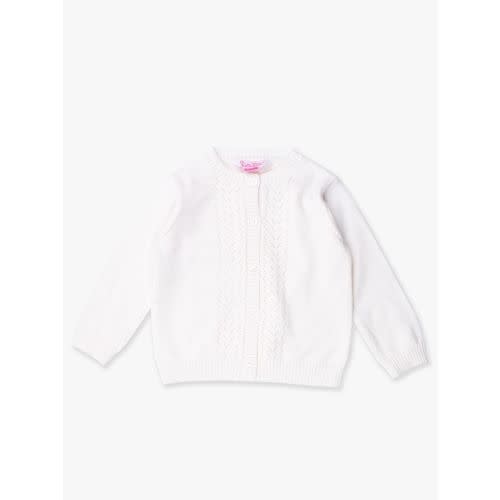 Lightweight Pointelle Cardigan