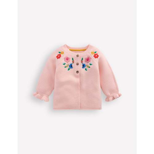 Pretty Embroidered Cardigan-Lotus