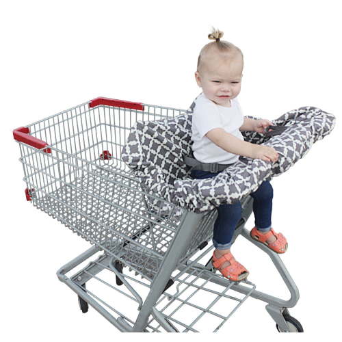 Jolly Jumper Shopping Cart & High Chair Cover | Foldable, Germ-Free Seat Protector with Safety Strap & Toy Attachments | Machine Washable - Walmart.ca