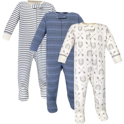 Yoga Sprout Unisex Baby Cotton Zipper Sleep and Play