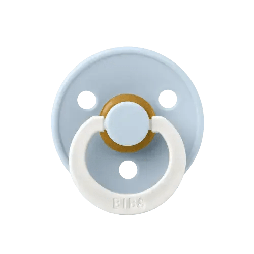 Bibs Colour GLOW Pacifier | Baby Blue