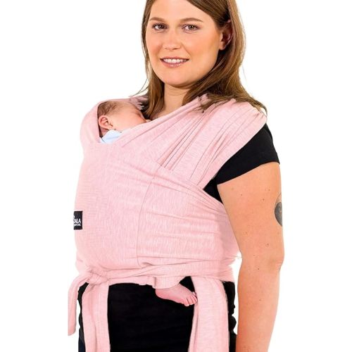 Koala Babycare Baby Carrier Wrap, Easy to Wear As a T-Shirt - Original Baby Carrier Newborn to Toddler - Sling One Size Fits All - Baby Wraps Carrier Up to 22lbs
