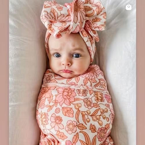 baby wrap headband 2pcs set baby maternity temu - Temu