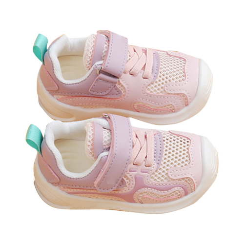 Linfrsh Baby Shoes Girl Baby Sneakers Girl 6-9 Months Baby Boys and Girls Sneakers Outdoor Soft Soled Toddler Shoes Baby Crib Shoes Red,9-12 Months