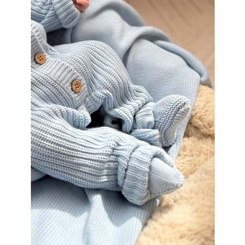 Classic Booties - Powder Blue