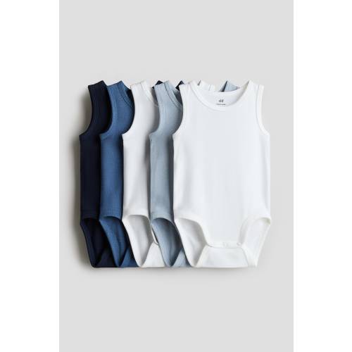 5-PACK COTTON BODYSUITS