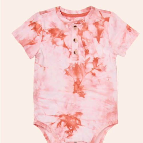 Tie Dye Henley Onesie – Young Days