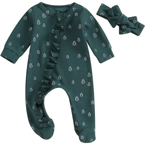 Halloween Baby Boy Girl Outfit Pumpkin Long Sleeve Onesie Romper Jumpsuit Halloween Clothes Girl Boy