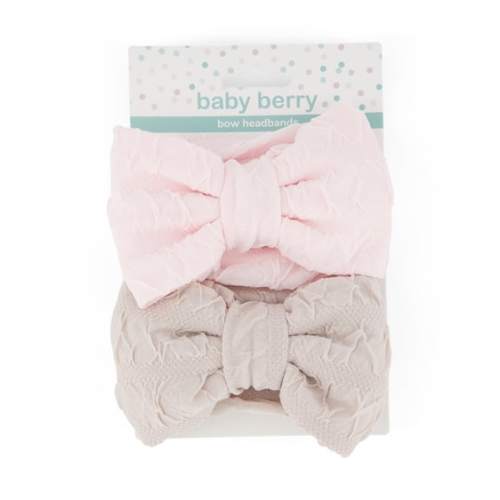Multi Colour Baby Bow Headbands 2 Pack | Best&Less™ Online