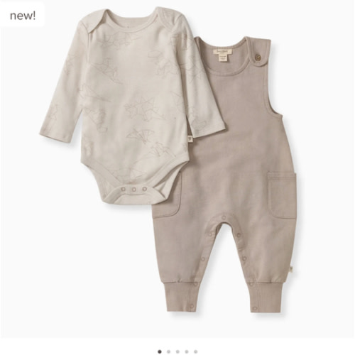 Origami Dinos Baby Boy Bodysuit & Jumpsuit Set