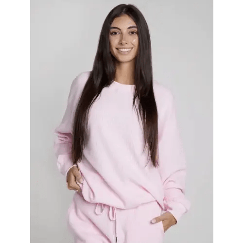 Comfrt | Waffle Lounge Long Sleeve - TikTok Shop