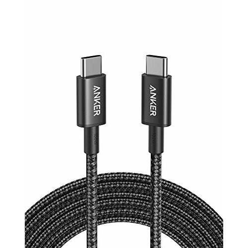 Anker USB C to USB C Cable, Type-C Charging Cord Fast Charge(10FT,100W), for iPhone 16/16 pro, MacBook and More(Black)