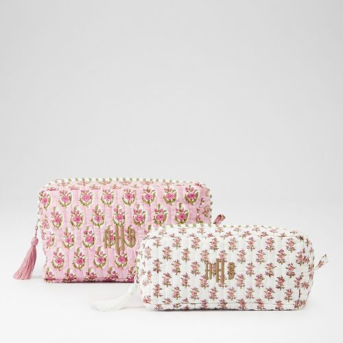 Block Print Travel Pouch