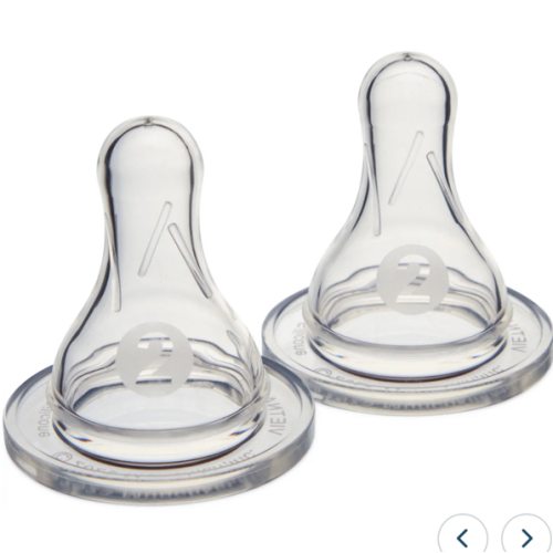 Bond® Bottle Nipples, Stage 2, 2-Pack | Munchkin