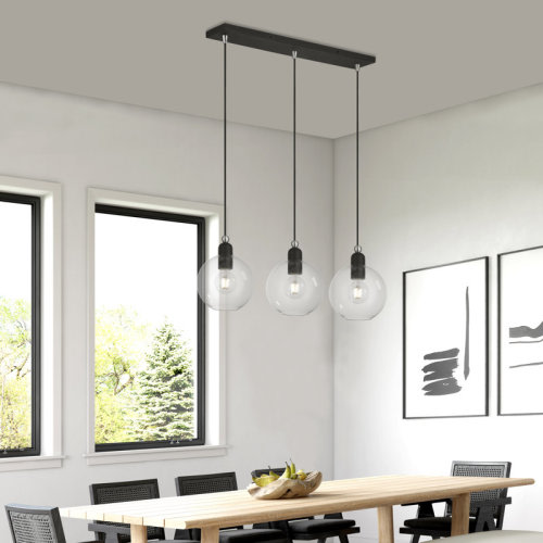 Wade Logan® Arkie Annalya Sphere Linear Chandelier | Wayfair
