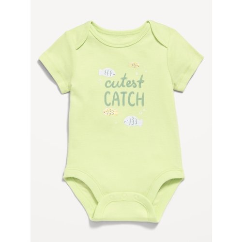 Short-Sleeve Graphic Bodysuit for Baby 0-3M