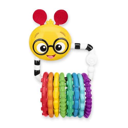 Baby Einstein Cals Connectors Sensory Toy with Textured Links, Ages 0+ Months and Up
