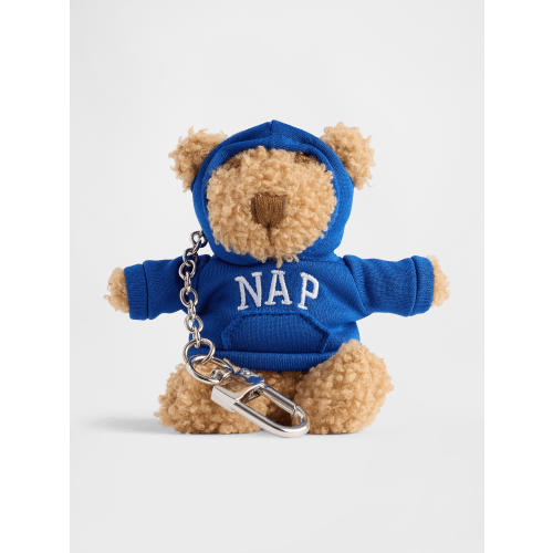Brannan Bear Nap Hoodie Bag Charm