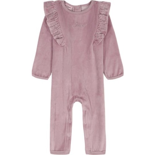 Juicy Couture Kids' Velour Ruffle Romper | Nordstromrack