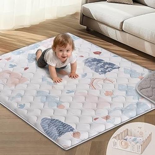 Amazon.com : Baby Play Mat, 50’’ x 50’’ Soft Baby Floor Mat Thicker Foam Play Mat for Babies, Foldable Baby Playpen Mat Crawling Mat, Non-Slip & Machine Washable, Cushioned Play Mat for Babies (Tree Design) : Baby
