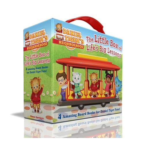 The Little Box of Life's Big Lessons (Boxed Set): Daniel Learns to Share; Friends Help Each Other; Thank You Day; Daniel Plays at School (Daniel Tiger's Neighborhood)