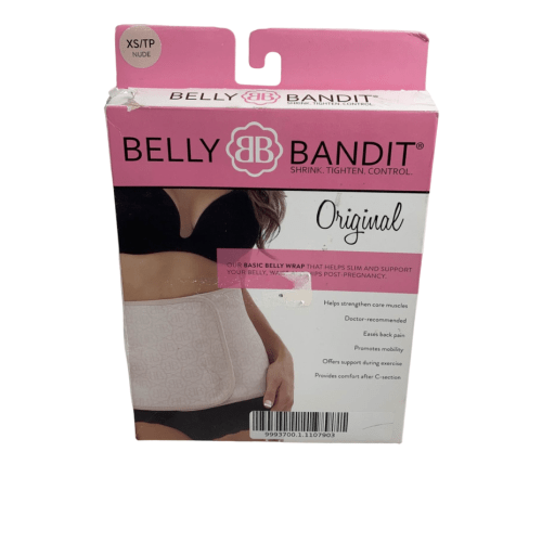Belly Bandit Original Belly Wrap, Nude, X-Small (28-32”)