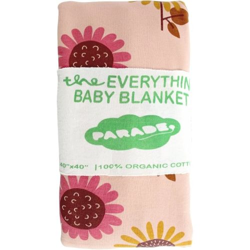 Parade Everything Organic Baby Blanket Sunflowers