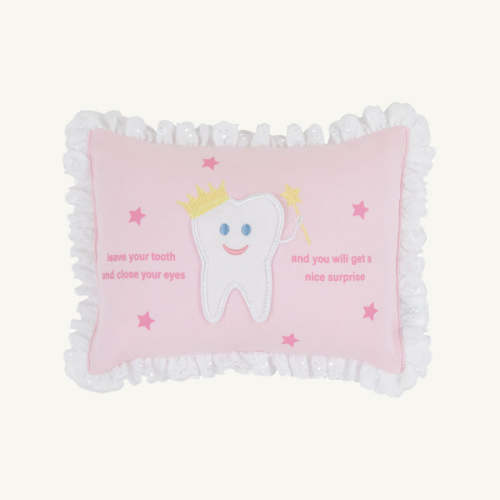 Fairy Exchange Pillow - Palm Beach Pink