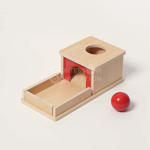 Montessori Object Permanence Box - It's Physics Class for Babies!
