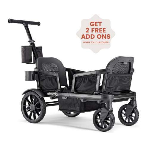 Folding Stroller Wagon | Bombi Gear