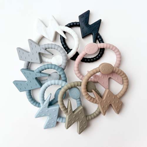 BOLT Silicone Sensory Teether – Calla and Friends