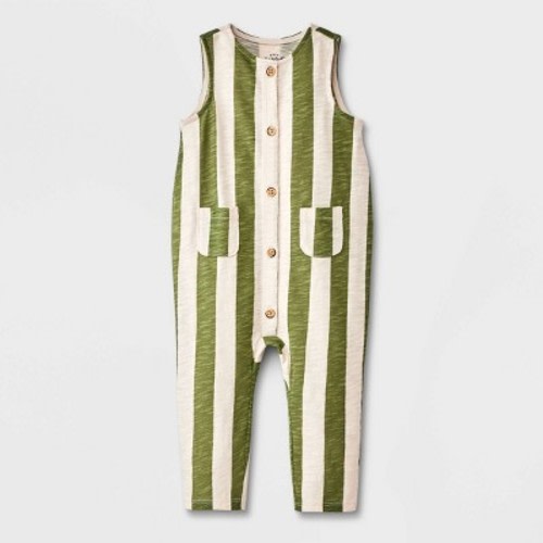 Baby Boys' Romper - Cat & Jack™ Green 0-3M