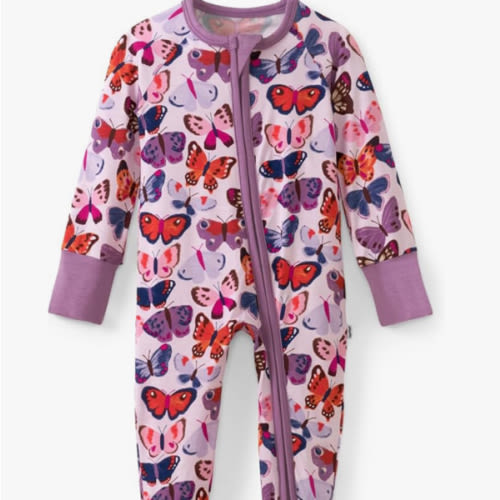 Little Sleepies Pajamas for Baby Boys & Girls, Viscose from Bamboo Baby Pajamas, Preemie & Newborn Sleepers, 2-Way Zipper PJs