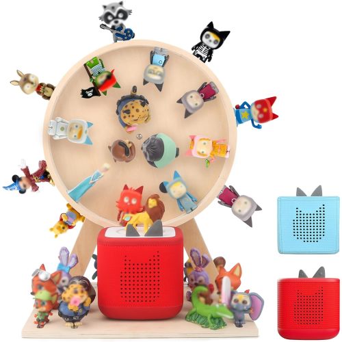 360° Ferris Wheel Shelf – Holds 80+ Figures, 60 Metal Plates