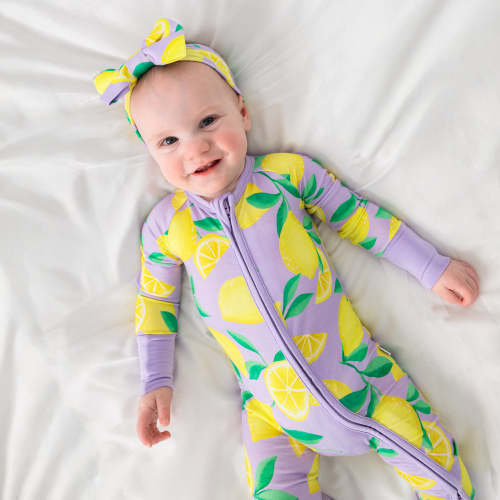 Lavender Sunny Citrus Zippy – Little Sleepies