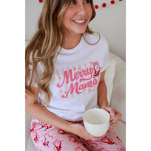 Women's 'Merry Mama' Graphic Tee | Caden Lane