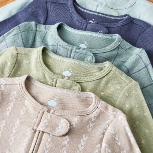 Baby Boys' 6pk Cotton Sleep N' Play - Cloud Island™