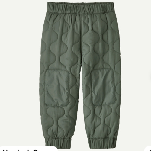 Patagonia Baby Quilted Puff Joggers