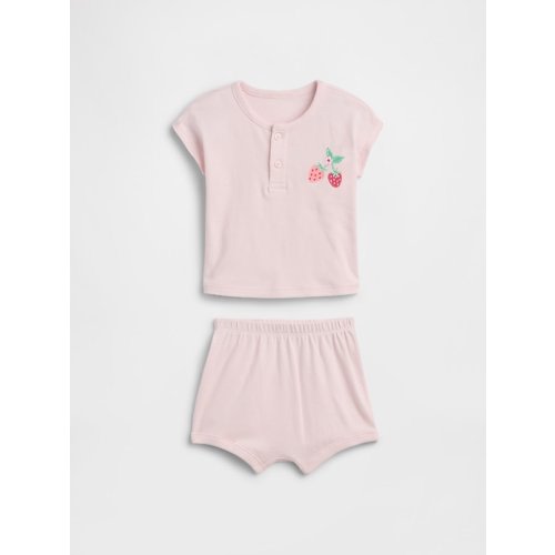 Baby Two-Piece Graphic Outfit Set