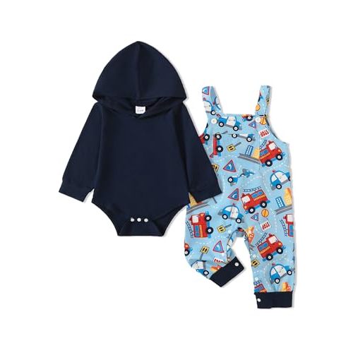 NZRVAWS Newborn Baby Boy Girl Clothes Unisex Infant Romper Pants Set Outfits 0-18 Months 20 Pcs Eseential