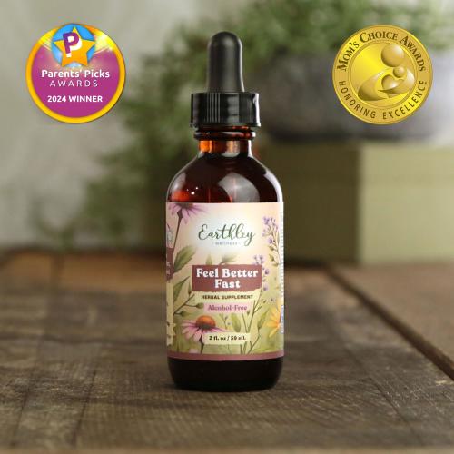 Feel Better Fast - For fever, upset stomach, discomfort, and immune support | Natural Wellness | Earthley | Earthley Wellness