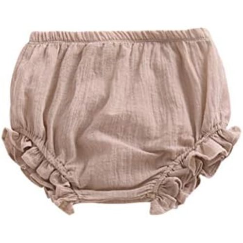 Newborn Toddler Baby Girls Boy Kids Cotton Linen Bloomer Basic Shorts Washable Reusable Diaper Cover