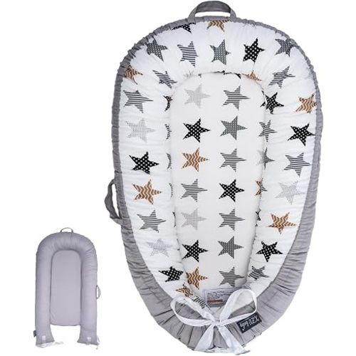 XZV Baby Support Cushion for Newborn, 0-24 Months, Breathable Cotton Cover