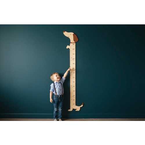 NEW - Dachshund Dog Height Chart | Sausage Dog | Dachshund Growth Chart for Kids | Kids Height Chart | Wooden Growth chart | kids Nursery