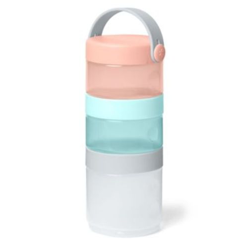 SKIP*HOP® 3-Piece Formula to Food Container Set - TEAL/CORAL - 7 PIECE
