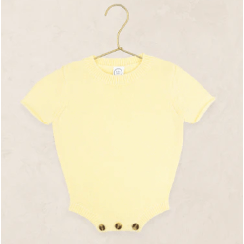 Knit Onesie - Butter Yellow