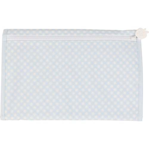 The Changing Pad, Blue Gingham - Apple of My Isla | Maisonette