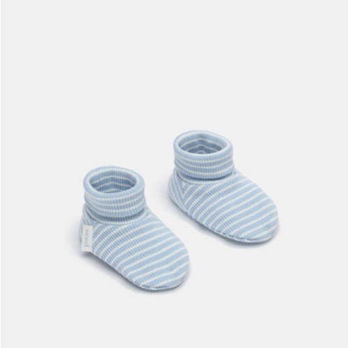 Core Rib Logo Bootie | Sage Stripe | Seed Heritage